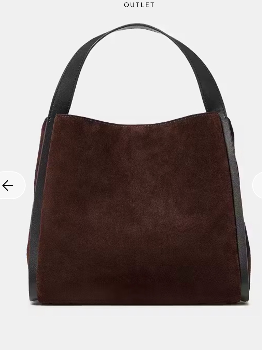 kate spade Brown Knott Suede Shoulder Bag -NWT - Picture 5 of 8